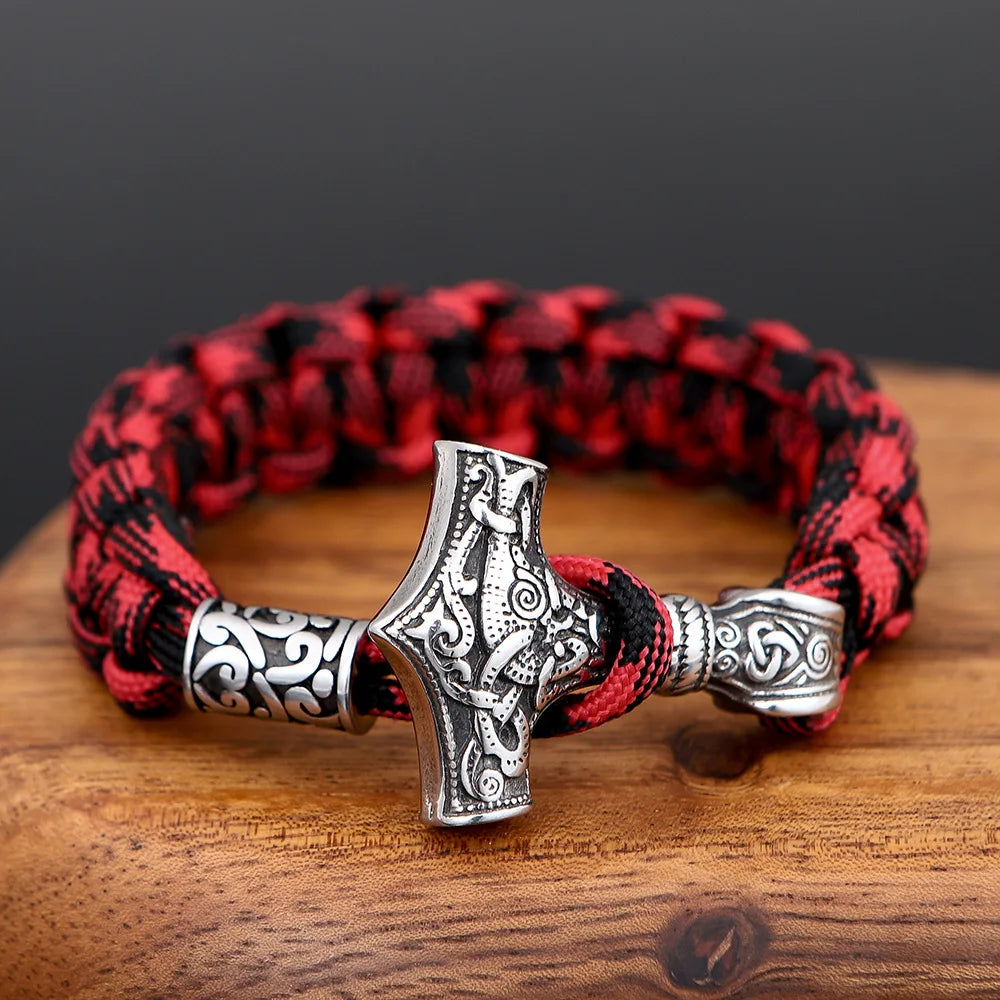 PENDRA Thor Hammer Classic Viking Bracelet