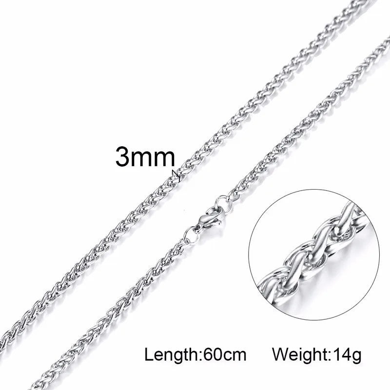PENDRA Wheat Layer Chain Necklace