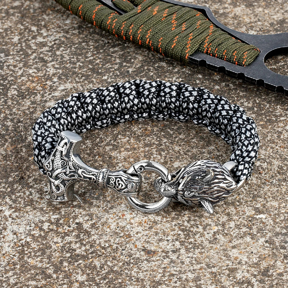 PENDRA Wolf Classic Hammer Bracelet