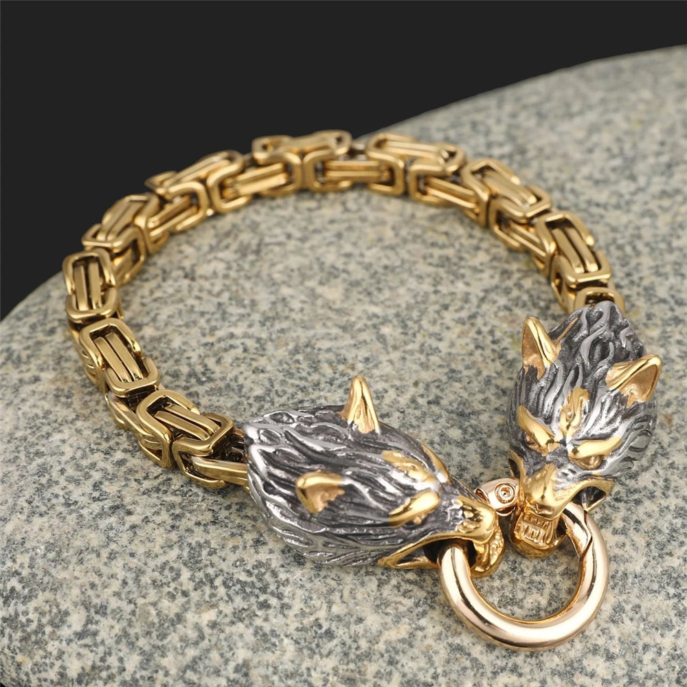 PENDRA Wolf Gold Bracelet