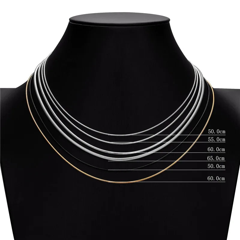 PENDRA Snake Norse Steel Necklace