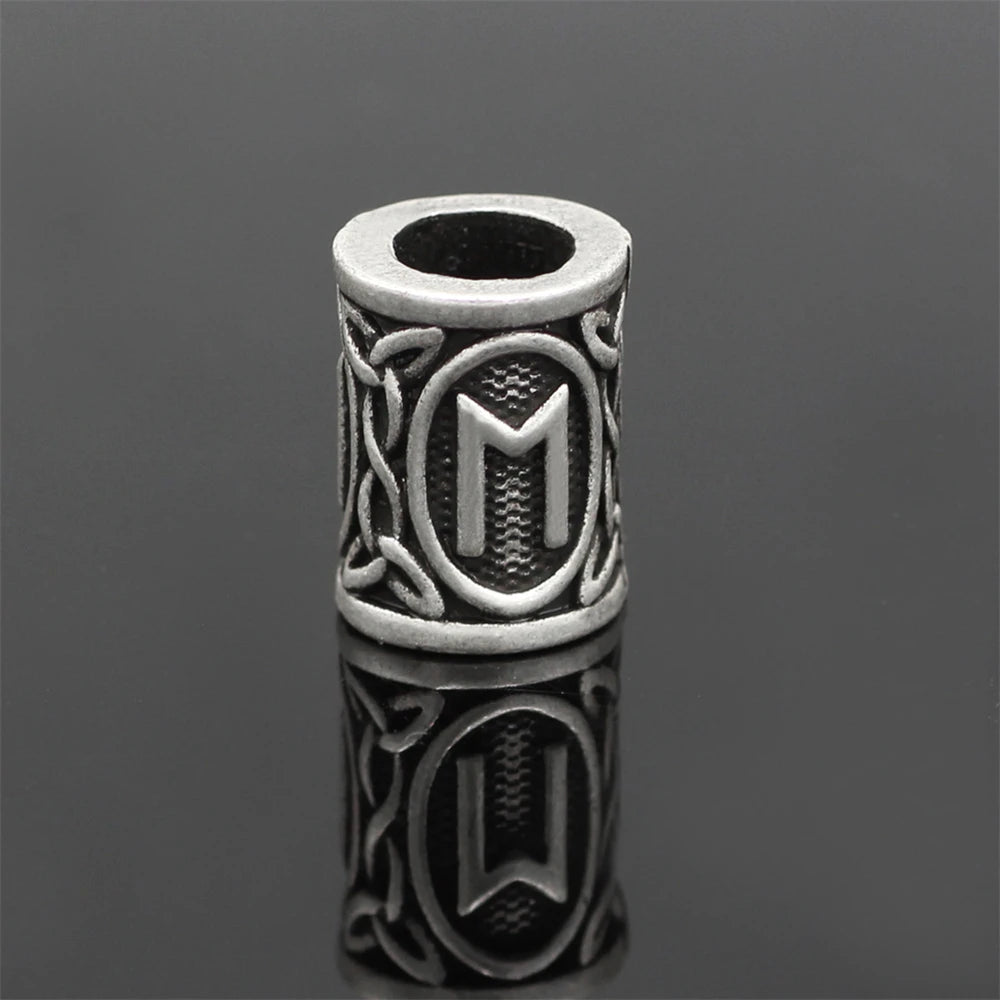 PENDRA Rune Norse Beaded Necklace