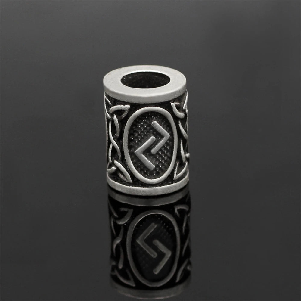 PENDRA Rune Norse Beaded Necklace