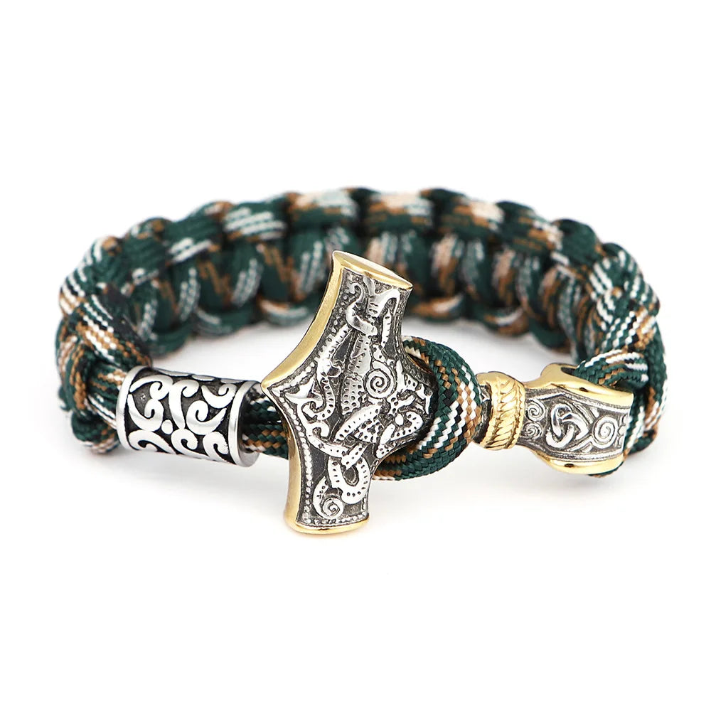 PENDRA Thor Hammer Classic Viking Bracelet