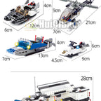 PENDRA Police Station Prison Building Set