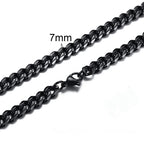 PENDRA Cuban Curb Link Chain Necklace