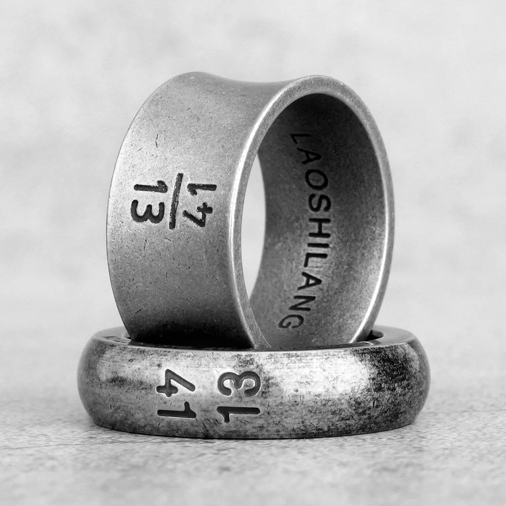 PENDRA Lovers Couple Wedding Steel Ring