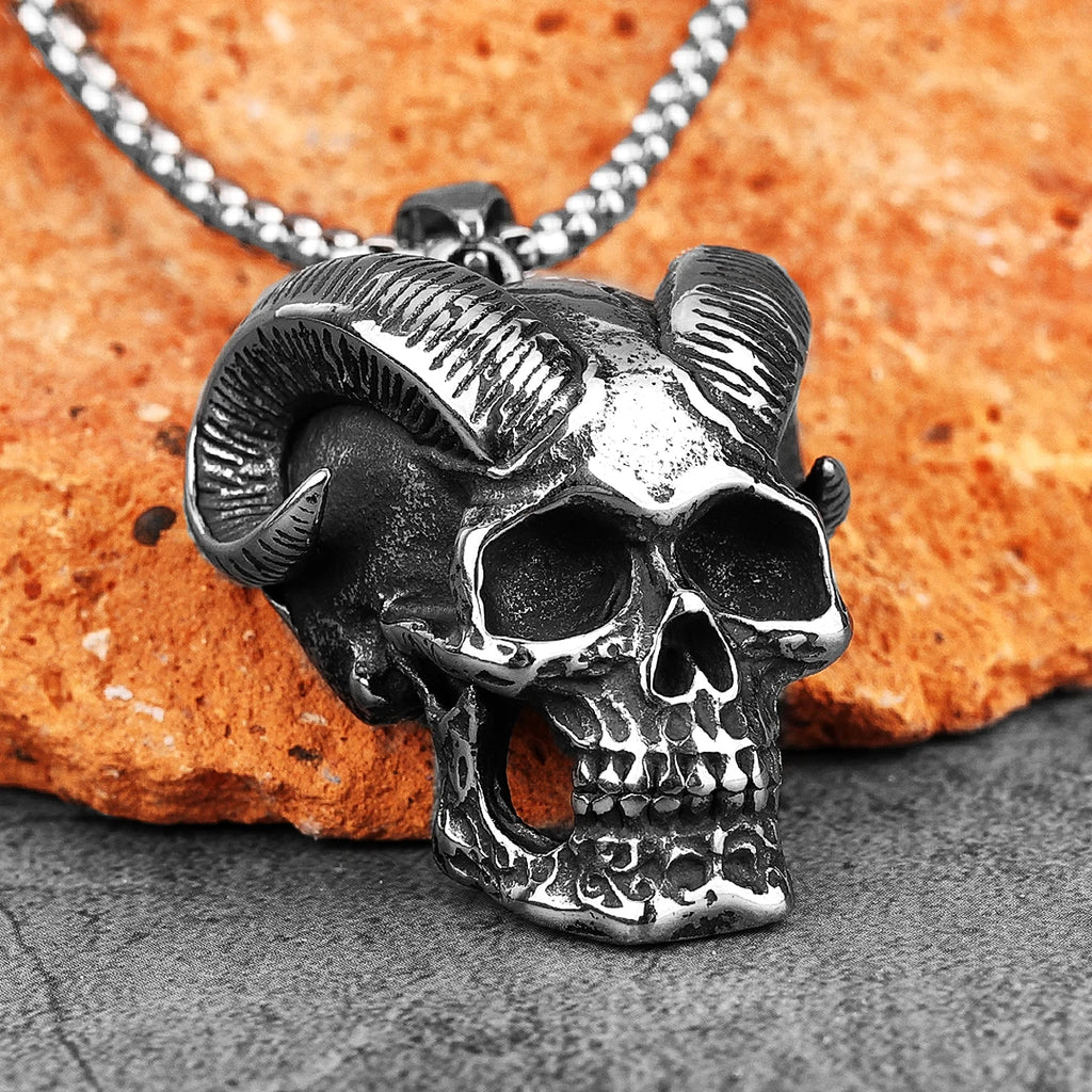 PENDRA Xanmire Skull Motif Necklace