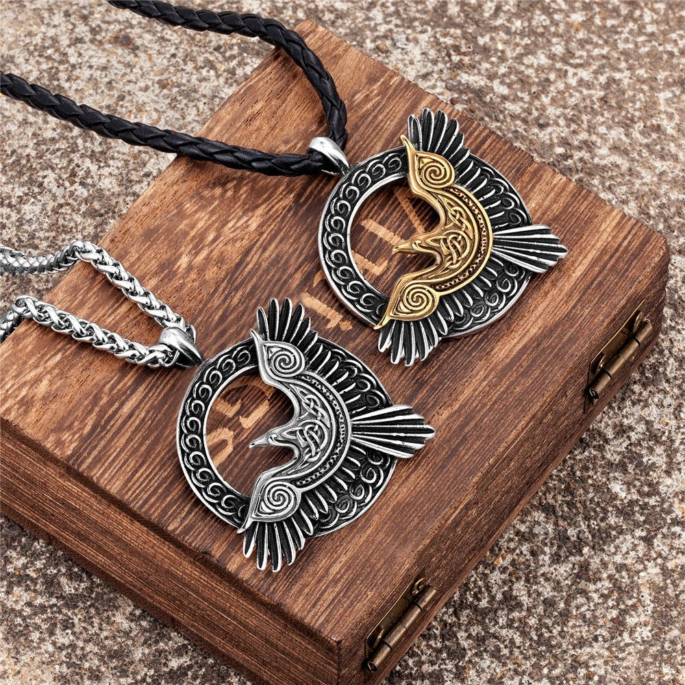 PENDRA Eagle Gold Necklace