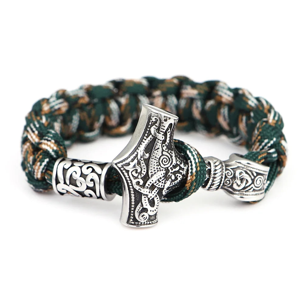 PENDRA Thor Hammer Classic Viking Bracelet