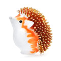 PENDRA Hedgebloom Enamel Hedgehog Brooch