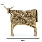 PENDRA Heritage Cattle Vintage Metal Brooch
