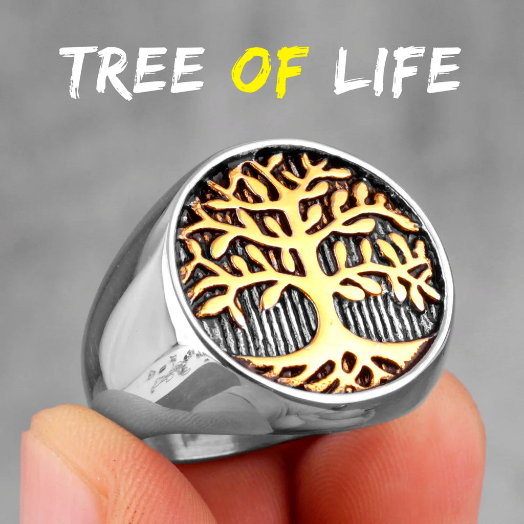 PENDRA Tree Life Amulet Ring