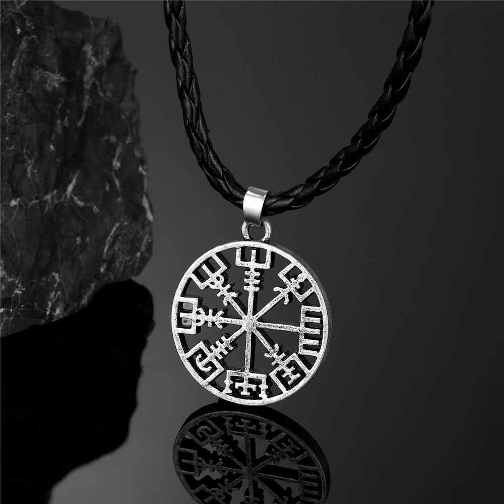 PENDRA Compass Norse Necklace