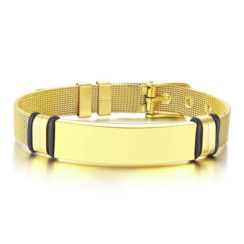 PENDRA Mesh Engravable Bracelet
