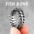 PENDRA Fish Bones Keel Steel Ring