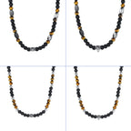 PENDRA Beaded Boho Beaded Necklace