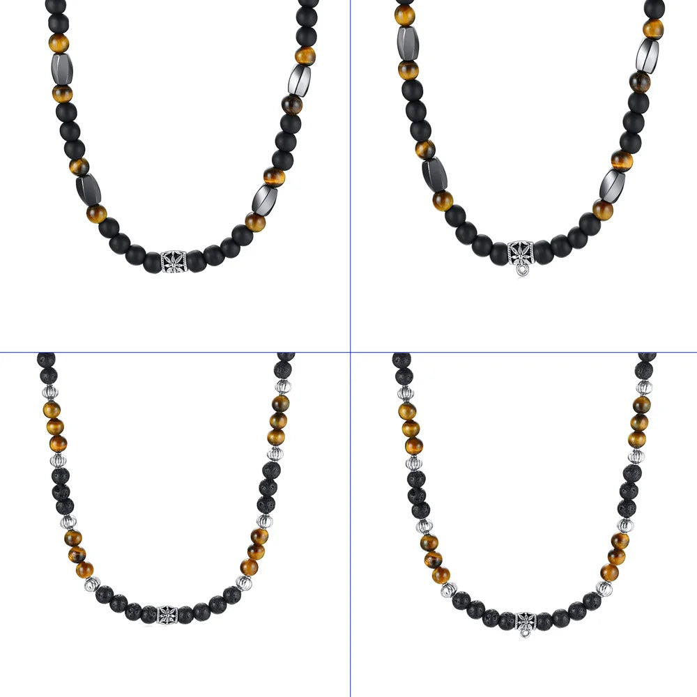PENDRA Beaded Boho Beaded Necklace
