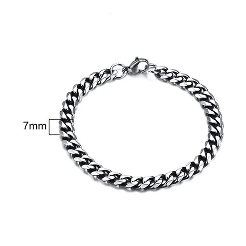 PENDRA Cuban Curb Thin Bracelet