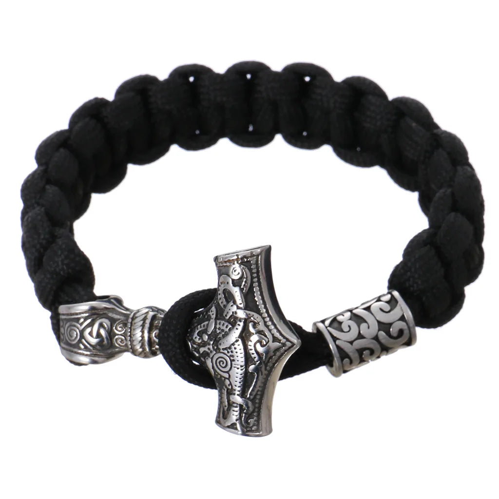 PENDRA Thor Hammer Classic Viking Bracelet
