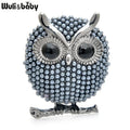 PENDRA Moon Owl Pearl Brooch