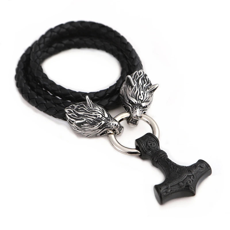 PENDRA Wolf Norse Viking Necklace