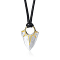 PENDRA Arrow Rope Pendant Necklace