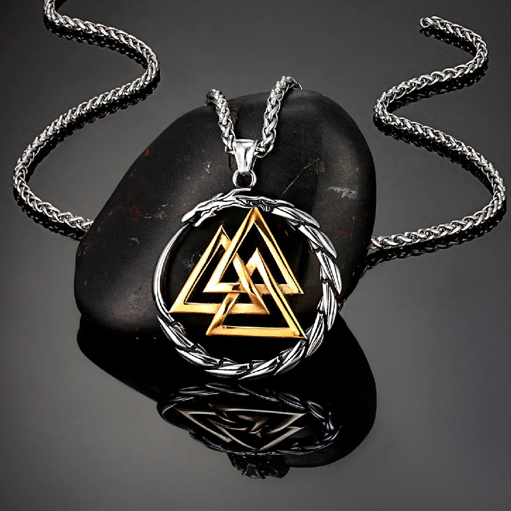 PENDRA Dragon Rune Necklace