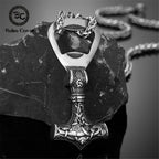 PENDRA Thor Hammer Norse Viking Necklace