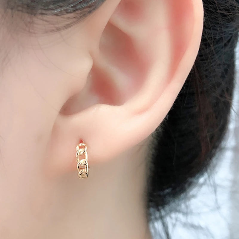 PENDRA Hoop Sterling Silver 4 Earrings