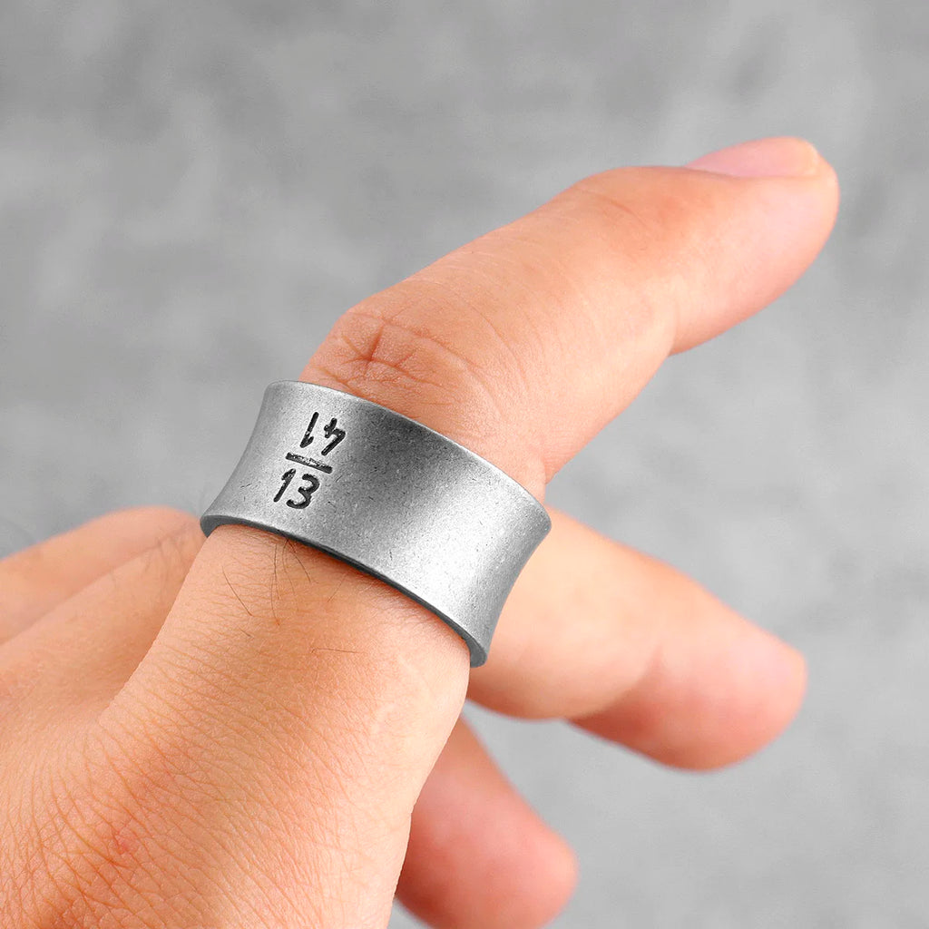 PENDRA Lovers Couple Wedding Steel Ring