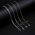 PENDRA Snake Black Necklace