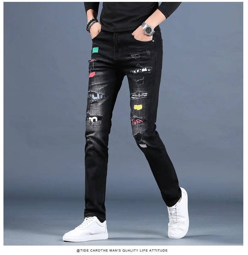 PENDRA Wholesale Ripped Hole Jeans