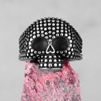 PENDRA Skull Spot Boyfriend Steel Ring