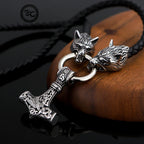 PENDRA Wolf Norse Viking Necklace