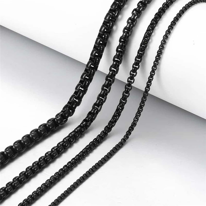PENDRA Chain Black Necklace