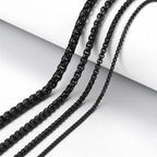 PENDRA Chain Black Necklace