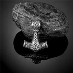 PENDRA Rune Norse Hammer Necklace