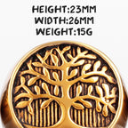 PENDRA Tree Life Amulet Ring