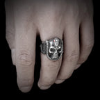 PENDRA Snake Medusa Eyes Steel Ring