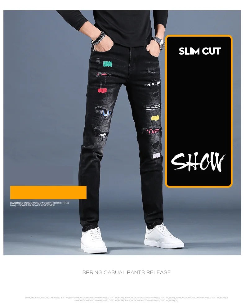 PENDRA Wholesale Ripped Hole Jeans