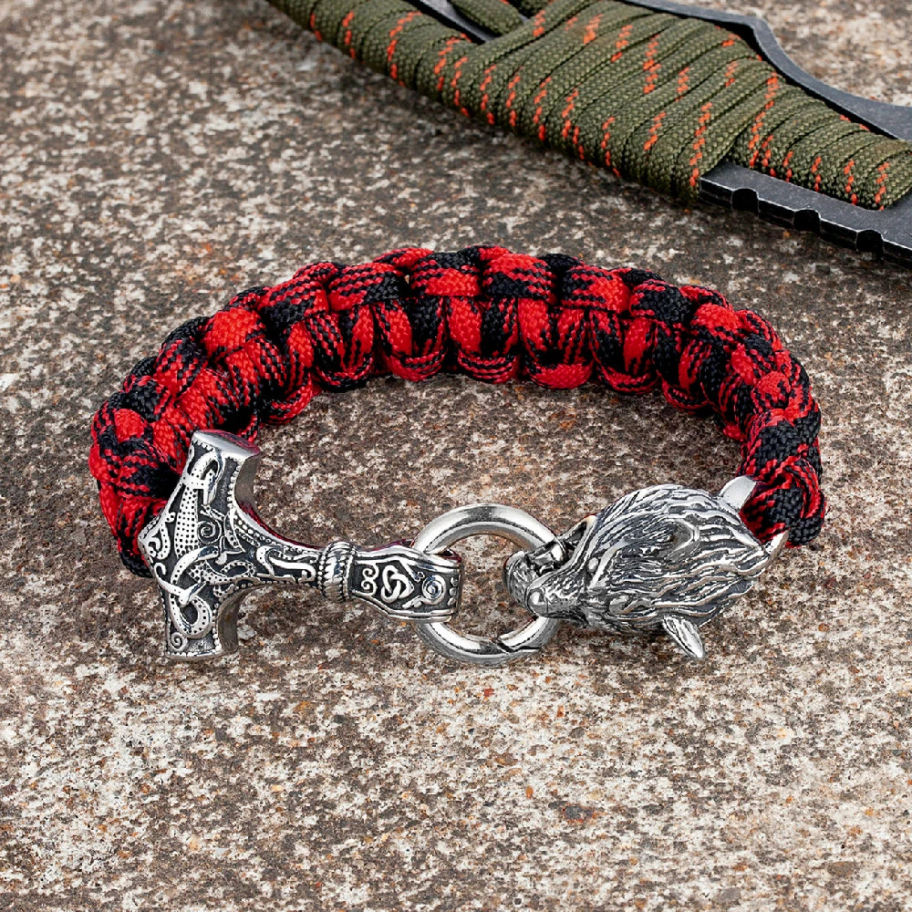 PENDRA Wolf Classic Hammer Bracelet