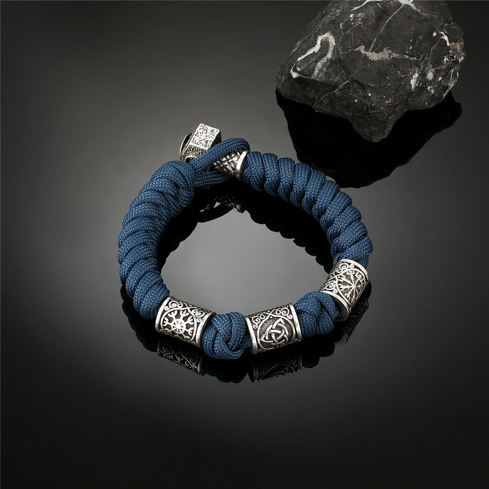 PENDRA Rune Compass Norse Bracelet