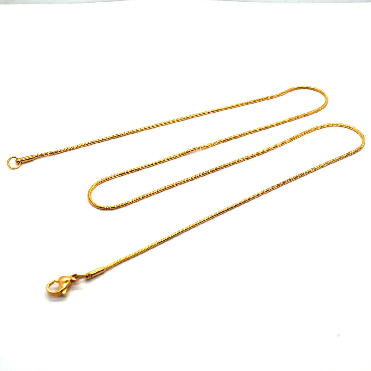 PENDRA Snake Black Necklace
