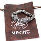 PENDRA Wolf Gold Celtic Bracelet