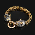 PENDRA Wolf Gold Bracelet