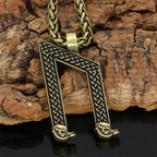 PENDRA Leather Norse Necklace