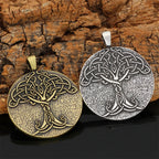 PENDRA Tree Life Vintage Steel Necklace