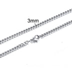PENDRA Cuban Curb Link Chain Necklace