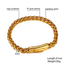 PENDRA Wheat Link Bracelet